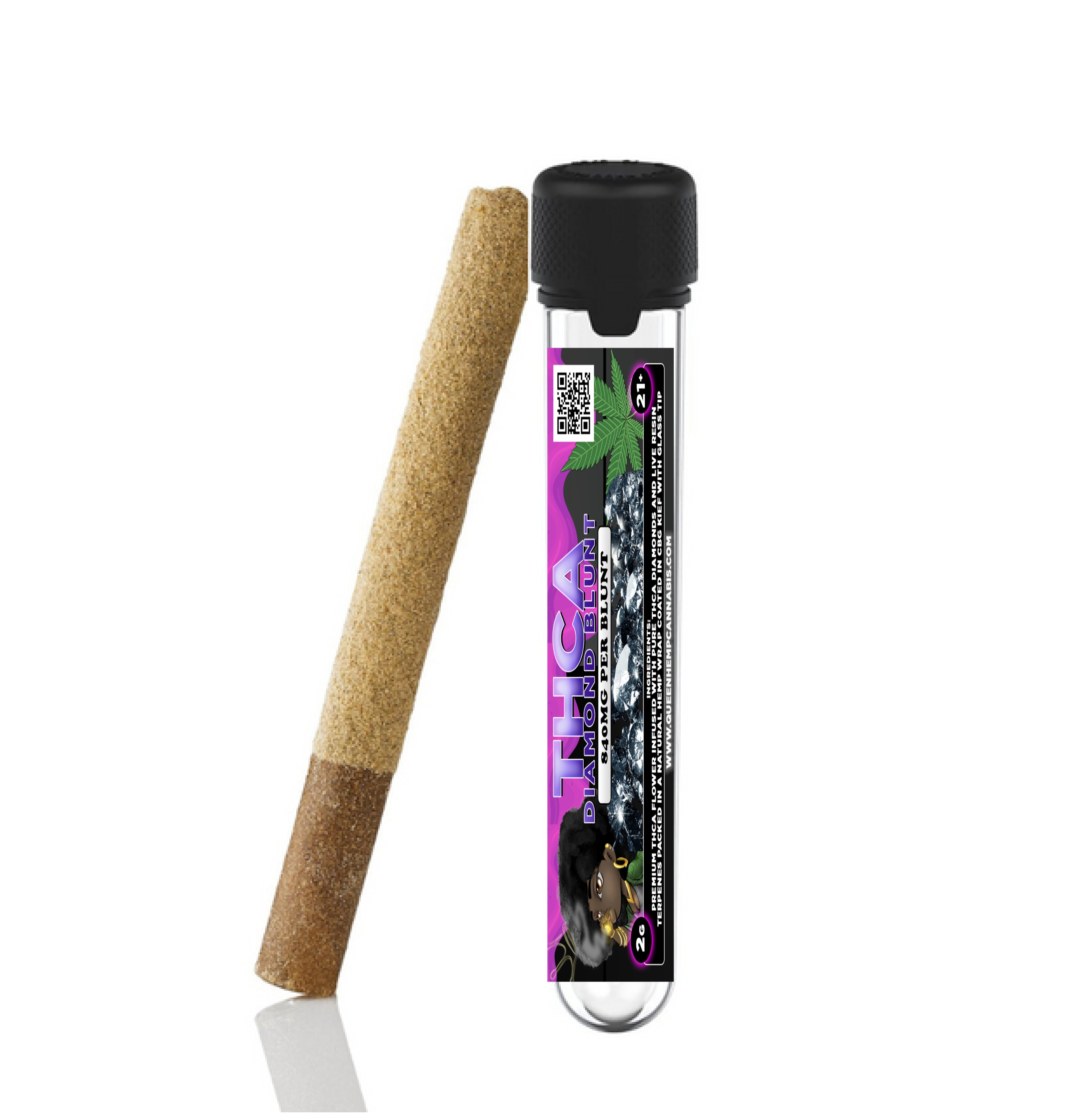 THCA ダイヤモンド2G 2G THCa Diamond Blunt – Queen Hemp