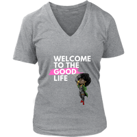 Women's "Good Life" V-Neck T-shirt
